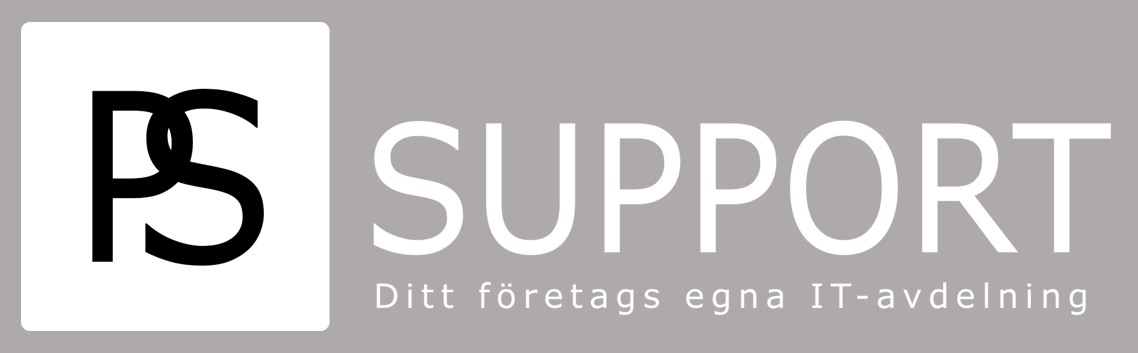 PS Support logotyp fixad