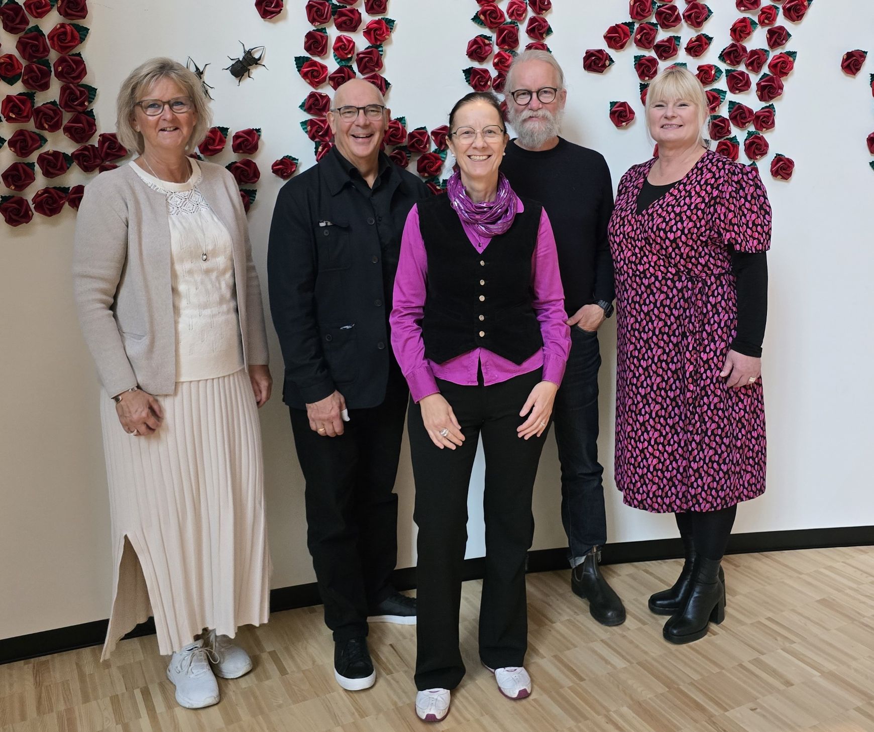 Birgitta Lindblad, Thomas Nylund, Ann-Sofie Granzell, Per Myrén och Camilla Blomqvist.